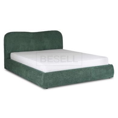 Ліжко з контейнером BRISTOL Mebel Elite 160x200 Зелений  жива фотографія