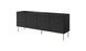 Комод HOLE RTV Cama 190 4D Чорний мат