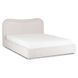 Ліжко HAGA Mebel Elite  160x200 Кремовий букле