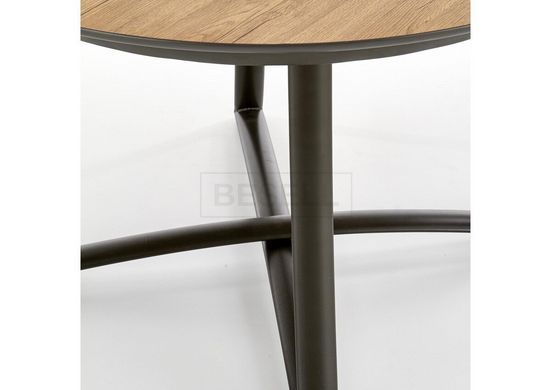 Стол раскладной MORETTI Halmar 118х118 реальная фотография