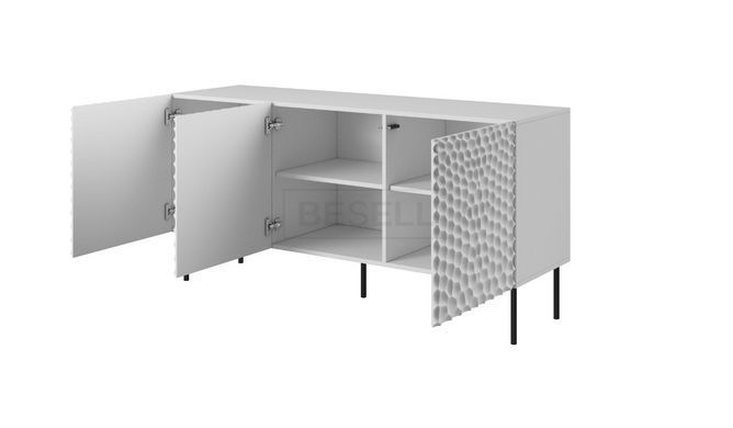 Комод HOLE RTV Cama 152 3D Белый мат реальная фотография