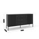 Комод 2-дверный  SOFT Mebel Elite 154 Черный