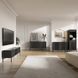 Комод 2-дверный  SOFT Mebel Elite 154 Черный