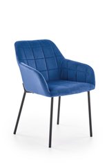 Кресло K-305 Halmar Синий реальная фотография