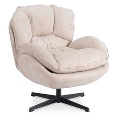 Поворотне крісло ROSA Mebel Elite  Cream