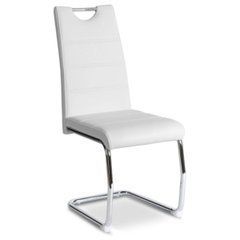Стул LOPEZ Mebel Elite  Белый/экокожа реальная фотография
