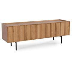 ТВ Тумба MEBEL ELITE BERGAMO 160 Дуб реальная фотография