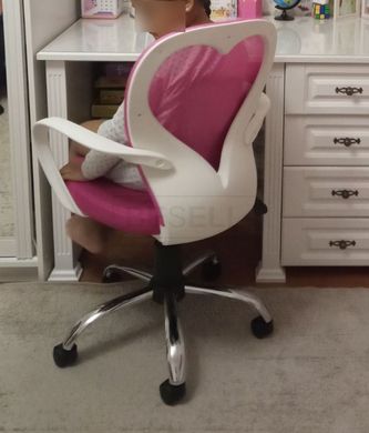 Детское Компьютерное Кресло DAISY Signal Розовый реальная фотография
