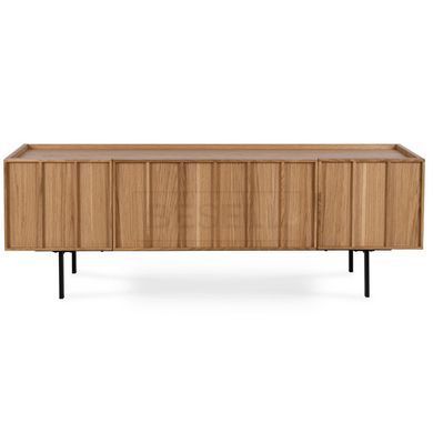ТВ Тумба MEBEL ELITE BERGAMO 160 Дуб жива фотографія