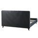 Ліжко LINO Velvet Mebel Elite 160x200 см Сірий