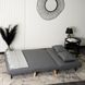 Диван раскладной MEBEL ELITE MARRY 2 ткань Серый