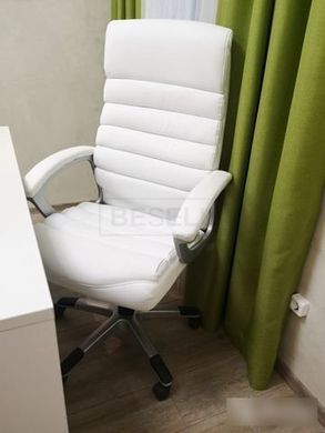 Компьютерное кресло Q-087 Signal Белый реальная фотография