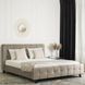 Кровать LINO Velvet Mebel Elite 160x200 см Бежевый