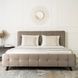 Кровать LINO Velvet Mebel Elite 160x200 см Бежевый
