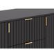 Комод MEBEL ELITE TORELLO 130 Черный
