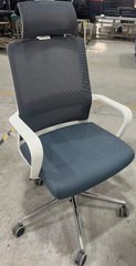 Компьютерное кресло WIND Intarsio Серый  реальная фотография