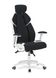 Компьютерное кресло CHRONO Halmar Черный-Белый реальная фотография