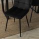 Стілець PERU Velvet Mebel Elite Чорний
