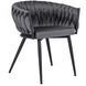 Стілець EMPOLI Velvet Mebel Elite Сірий жива фотографія