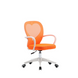 Компьютерное кресло STACEY Intarsio Оранжевый Белый Каркас