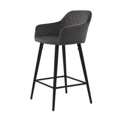 Барный стул ANTIBA Concepto Тёмно-серый реальная фотография