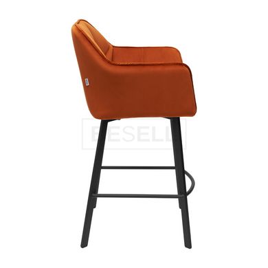 Полубарный стул FRANK Bjorn Оранжевый реальная фотография