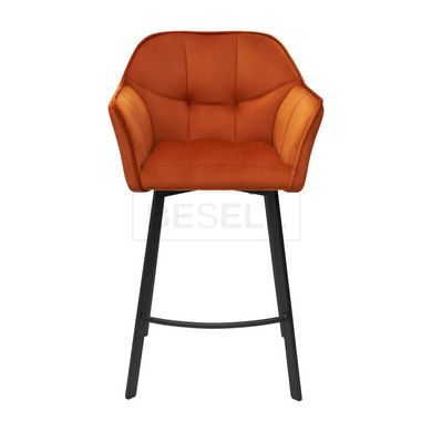 Полубарный стул FRANK Bjorn Оранжевый реальная фотография
