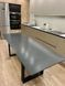 Стол Обеденный D77 КЕРАМИКА Nero Marquina Италия ST 120(180)х80 см Черный