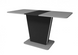Раскладной стол COSMO Intarsio 110(145)x68 Графит / Серый Камень реальная фотография
