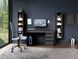 Стіл туалетний письмовий Perfect Home Ада / Ada 5S/120 з 5 шухлядами Антрацит
