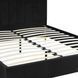 Кровать MARCELO Velvet Mebel Elite 160x200 см Черный