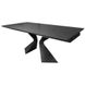 Стол раскладной DUNA BLACK MARBLE Concepto 180(260)x90 Керамика Черный Мат