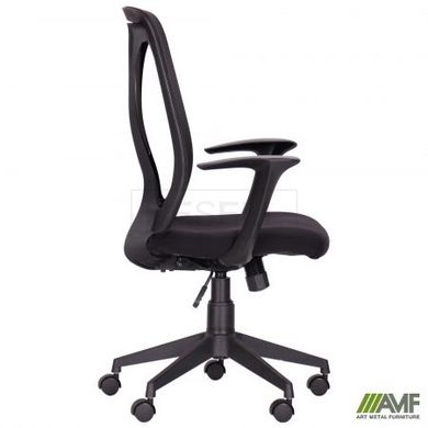 Комп'ютерне крісло Nickel Black AMF Чорний жива фотографія
