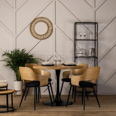 Стул MEBEL ELITE ORBI Черный реальная фотография