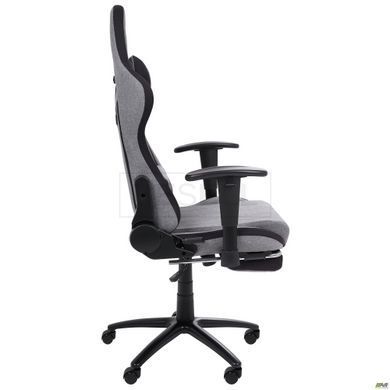 Кресло VR Racer Textile Craft серый/черный