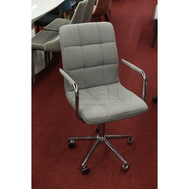 Компьютерное кресло Q-022 Signal Ткань Серый реальная фотография