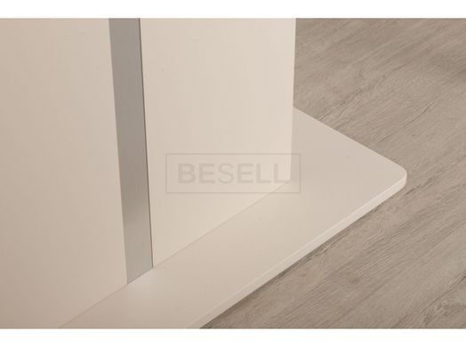 Стіл обідній MANHATTAN Nicolas 120/163x82 Капучино Мат жива фотографія