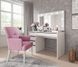 Стіл туалетний письмовий Perfect Home Ада / Ada 5S/120 з 5 шухядами Білий глянець