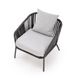 Комплект Садовый ROCCA ( Диван + 2 Кресла + Журнальный Столик) Halmar Серый