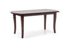 Стол кухонный раскладной HALMAR FRYDERYK 160-240x90 см, темный орех реальная фотография