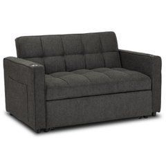Диван раскладной ASTER Mebel Elite 141 Черный