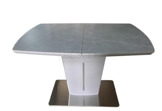 Стол раскладной АДАМ Prestol 120/160x80 Керамика Серый реальная фотография