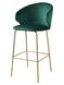 Полубарный стул PALERMO bar Bonsso Зеленый / Металл