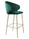 Напівбарний стілець PALERMO bar Bonsso Зелений / Метал