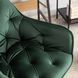 Компьютерное кресло MILAN Velvet Mebel Elite Зелёный / Золотой реальная фотография