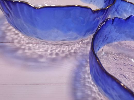 Салатник ЗОЛОТА МАКІВКА Olens 16.5 см СЕРЕДНІЙ Синій