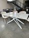 Стол раскладной STAR STATURARIO WHITE Concepto 160(240)x90 Белый Глянець реальная фотография