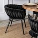 Стілець EMPOLI Velvet Mebel Elite Чорний