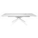 Стіл розкладний STAR STATURARIO WHITE Concepto 160(240)x90 Білий Глянец