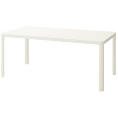Стол Обеденный TINGBY IKEA 180x90 Белый реальная фотография